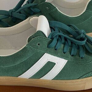 Cruza Green Suede Sneakers Sz. 41 Made in Portugal